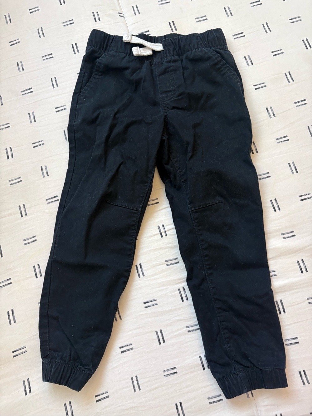 Toddler Boys' Woven Jogger Pants - Cat & Jack™ Black 4T